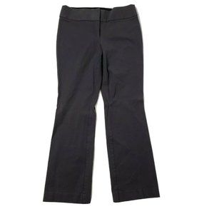 ANN TAYLOR LOFT Solid All Gray Julie Pants Size 6